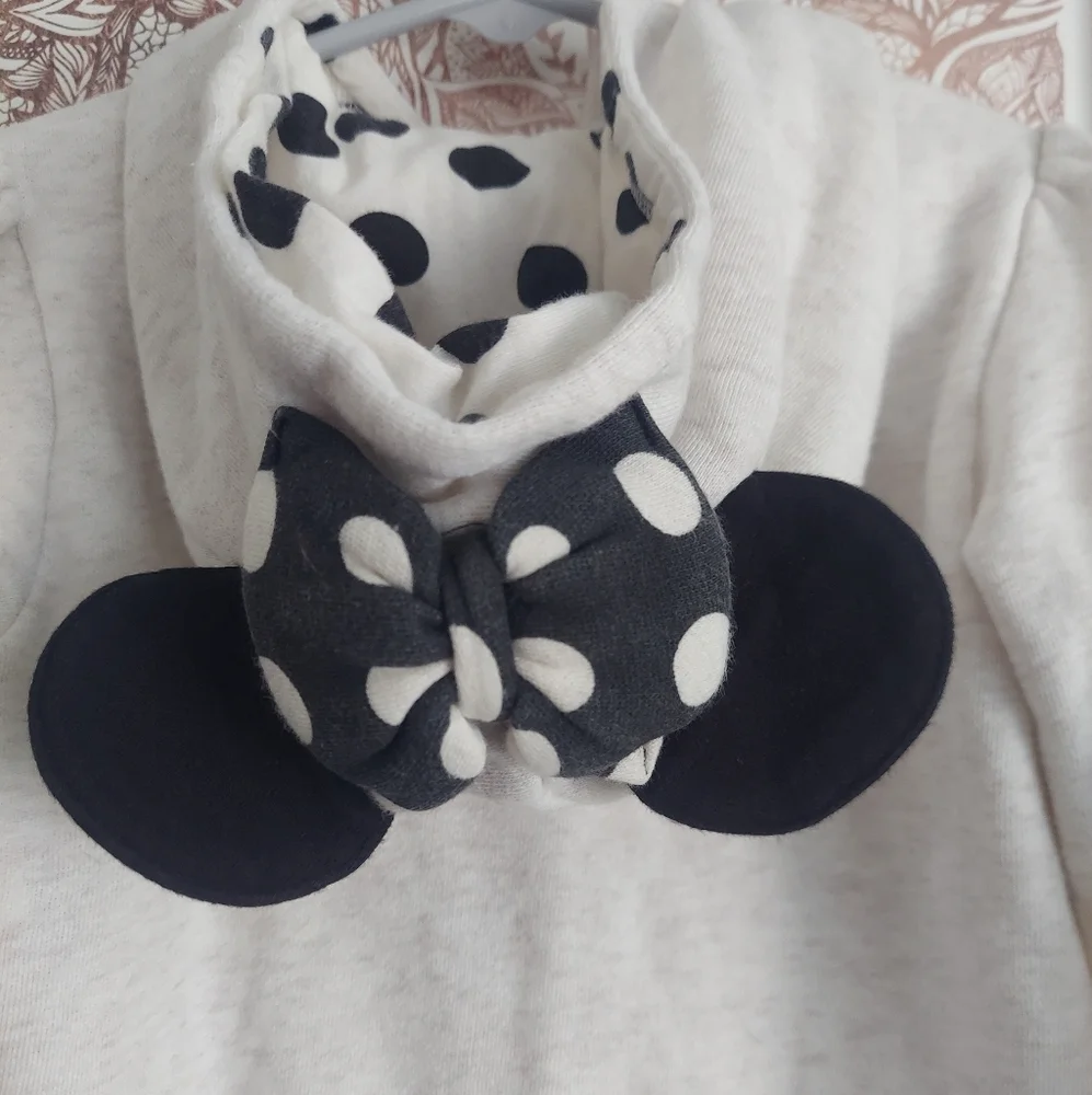 Minnie Mouse zipper hoodie,  18-24 months, jacket
